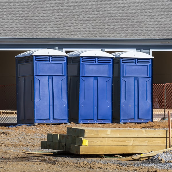 how do you dispose of waste after the porta potties have been emptied in Maupin